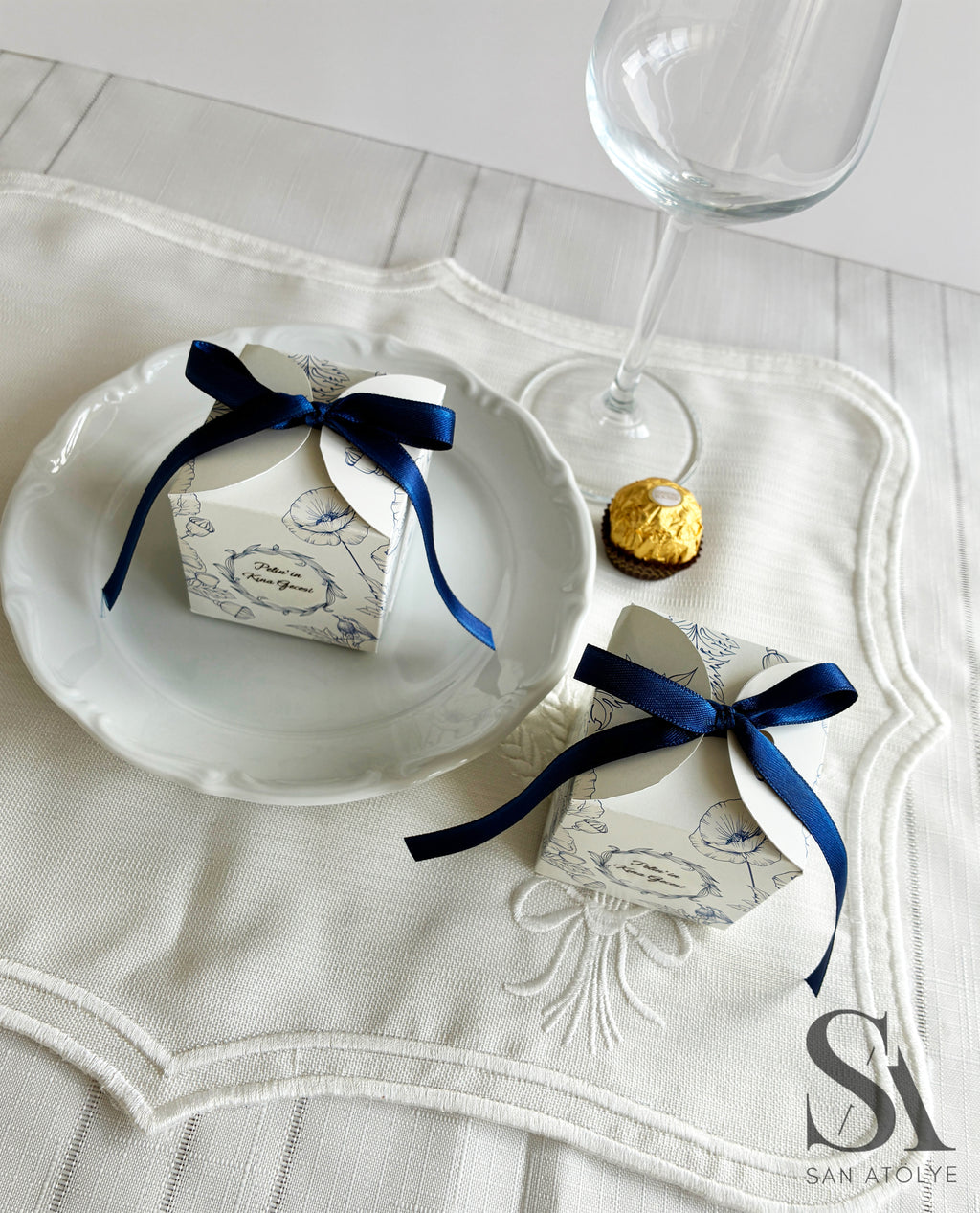 Grace Hediyelik Kutu - Lacivert