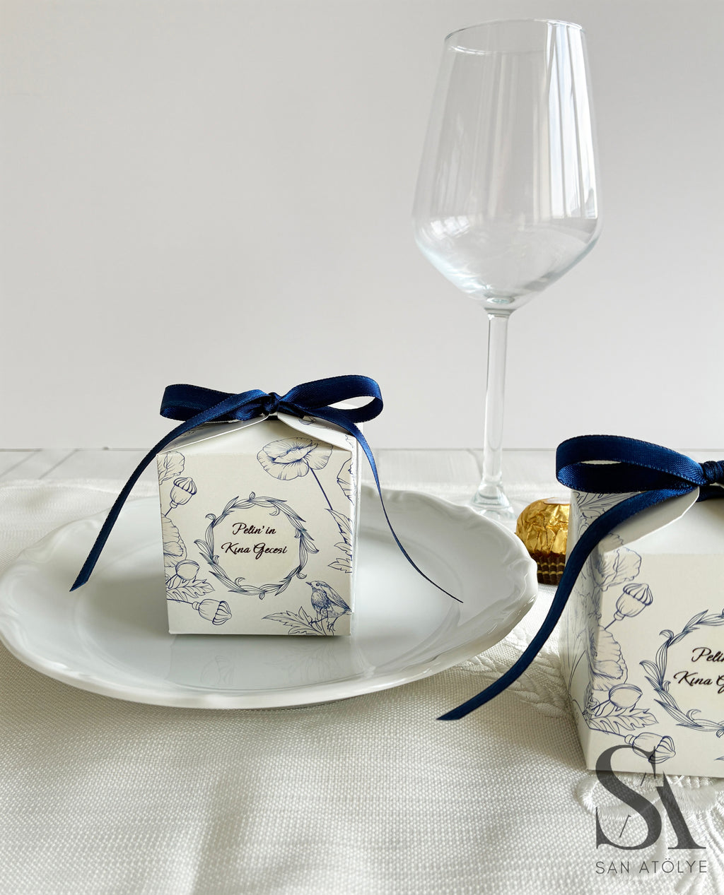 Grace Hediyelik Kutu - Lacivert