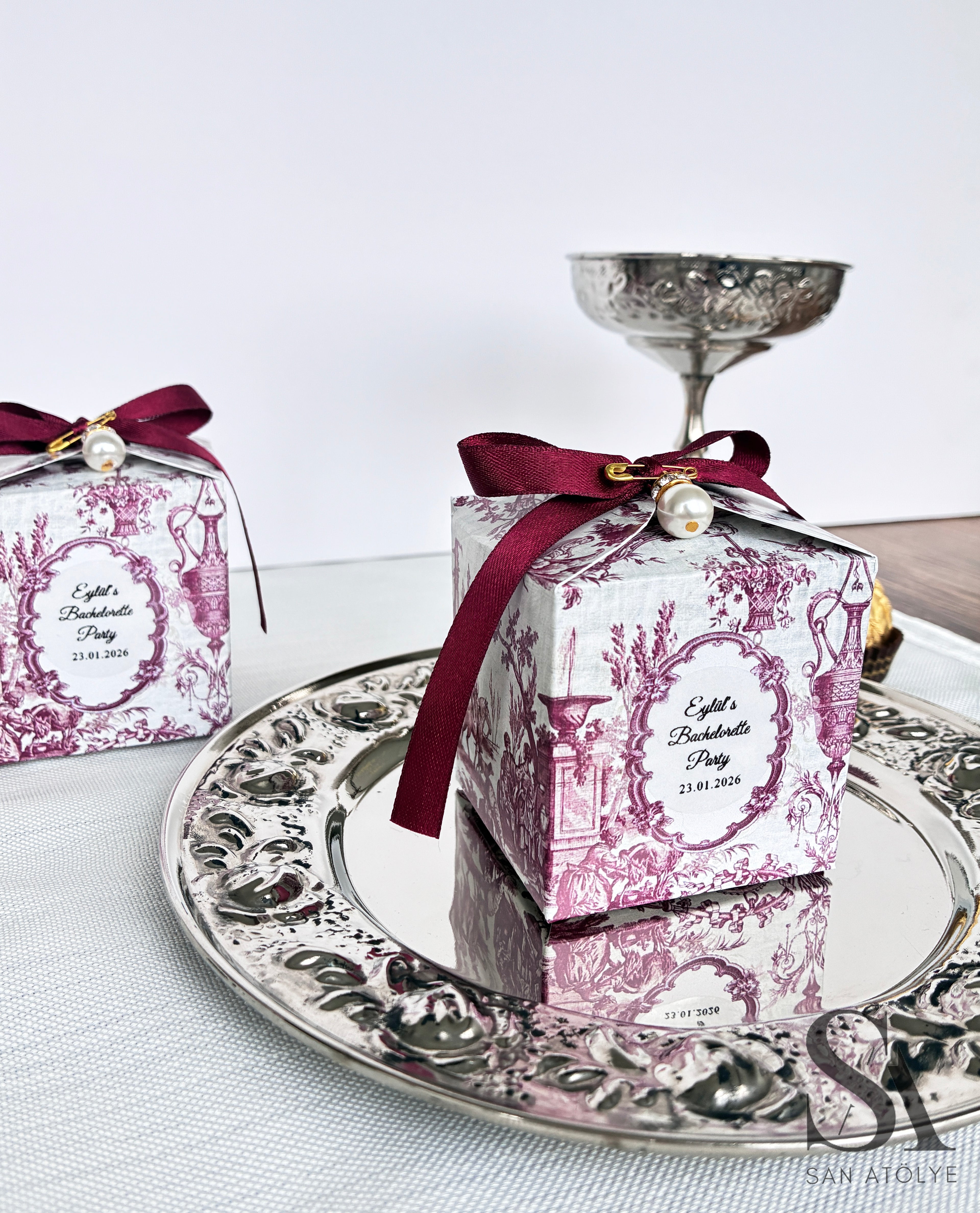 Timeless Hediyelik Kutu - Bordo